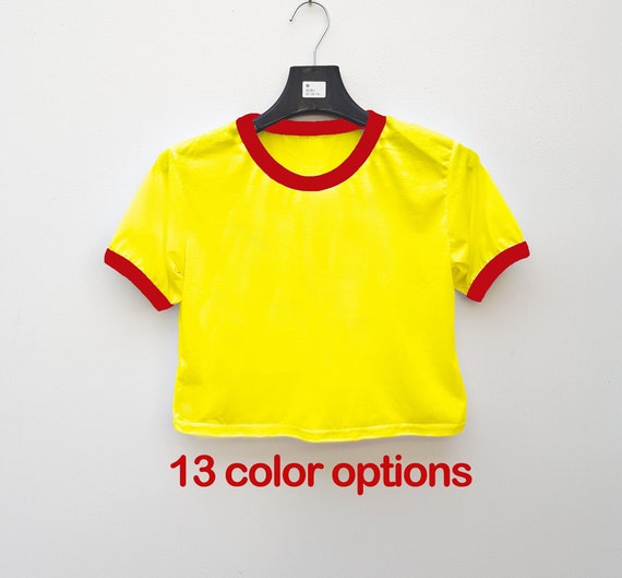 Red and yellow top on sale
