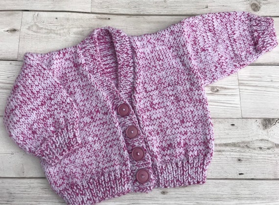 hand knitted baby cardigans for sale