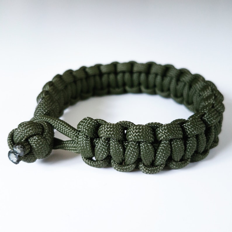 Custom Survival Paracord Bracelet PGUK Military Rugged Etsy UK