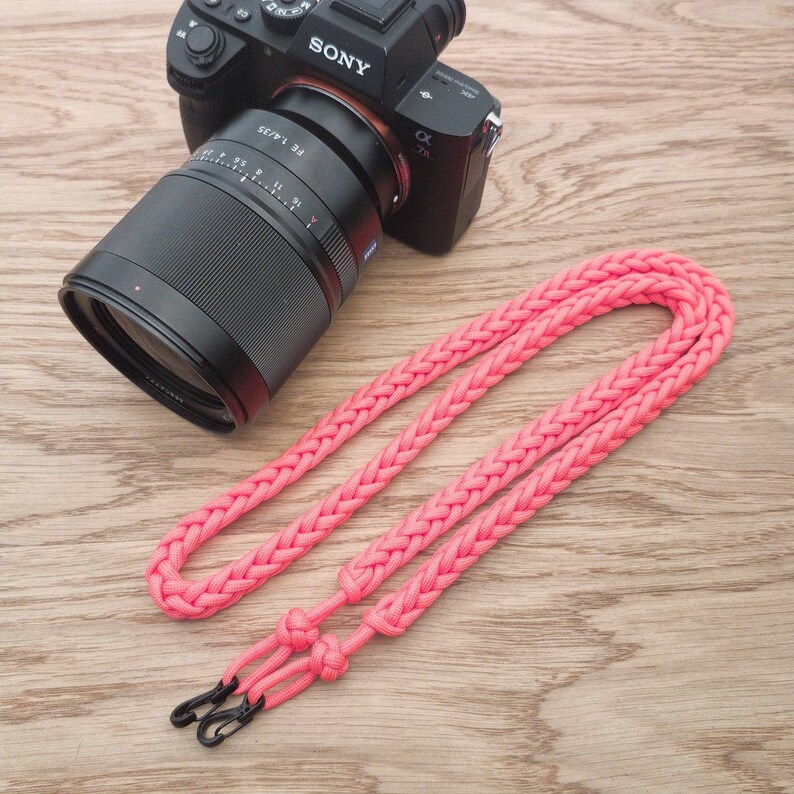 Paracord Camera Neck Strap Rope Camera Strap Boyfriend Gift - Etsy