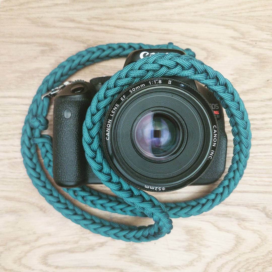 Paracord Camera Neck Strap PGUK Handmade Rope Camera Strap Photographer  Gift Strap Woven Strap DSLR Straps 