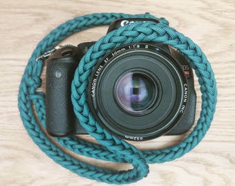 Paracord Camera Neck Strap - PGUK - Handmade Rope Camera Strap - Photographer Gift - Strap - Woven Strap - DSLR Straps