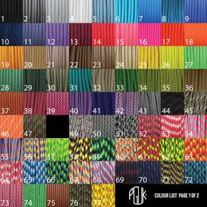 Lanyard identificativo in paracord personalizzato, doppie chiusure di sicurezza, nodo a serpente, moschettone, porta badge, cordino da collo, accessorio porta badge, PGUK immagine 2
