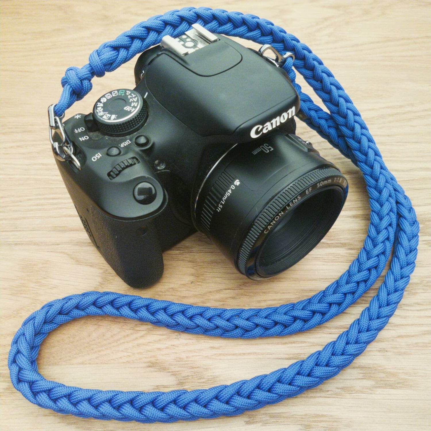 Paracord Camera Neck Strap PGUK Metal Clips 77 Colours Etsy