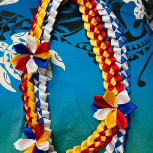 Mahal Kita (Ich liebe dich) Verflochtenes Filippinisches Einzelband Lei