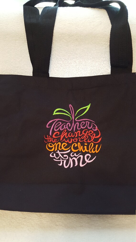 monogrammed tote bags for teachers