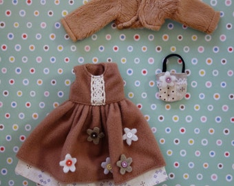 Country Garden Flower Dress Set * Blythe * Pullip *