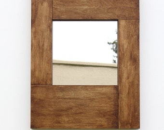 Rustic Concealment Mirror, Rustic Mirror, Secret Compartment, Hidden Compartment, Entryway Storage, Gift for Men, Mirror with Hidden Storage