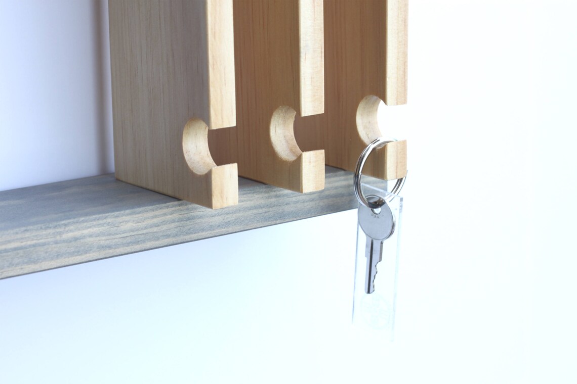 Entryway Key Rack Entryway Organizer Key Holder for Wall | Etsy