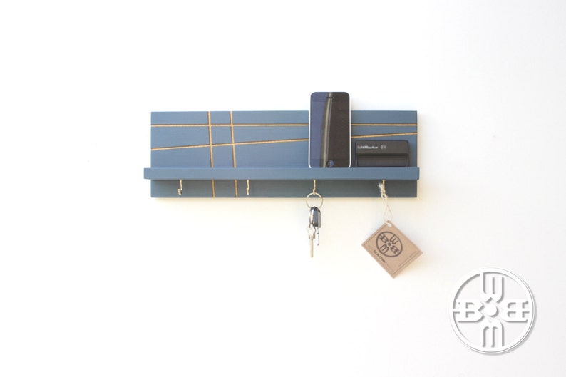 Key Holder For Wall Hanger Organizer Rack Entryway Hook Hanging Mounted Hooks