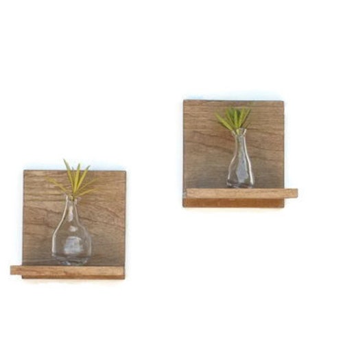 Floating Shelves pair Decorative Shelf Modern Wood Shelf Etsy