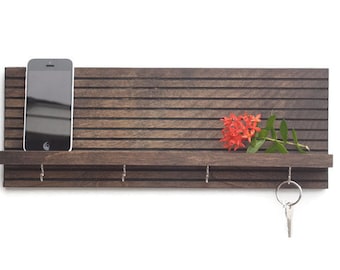 Modern Wood Key Holder