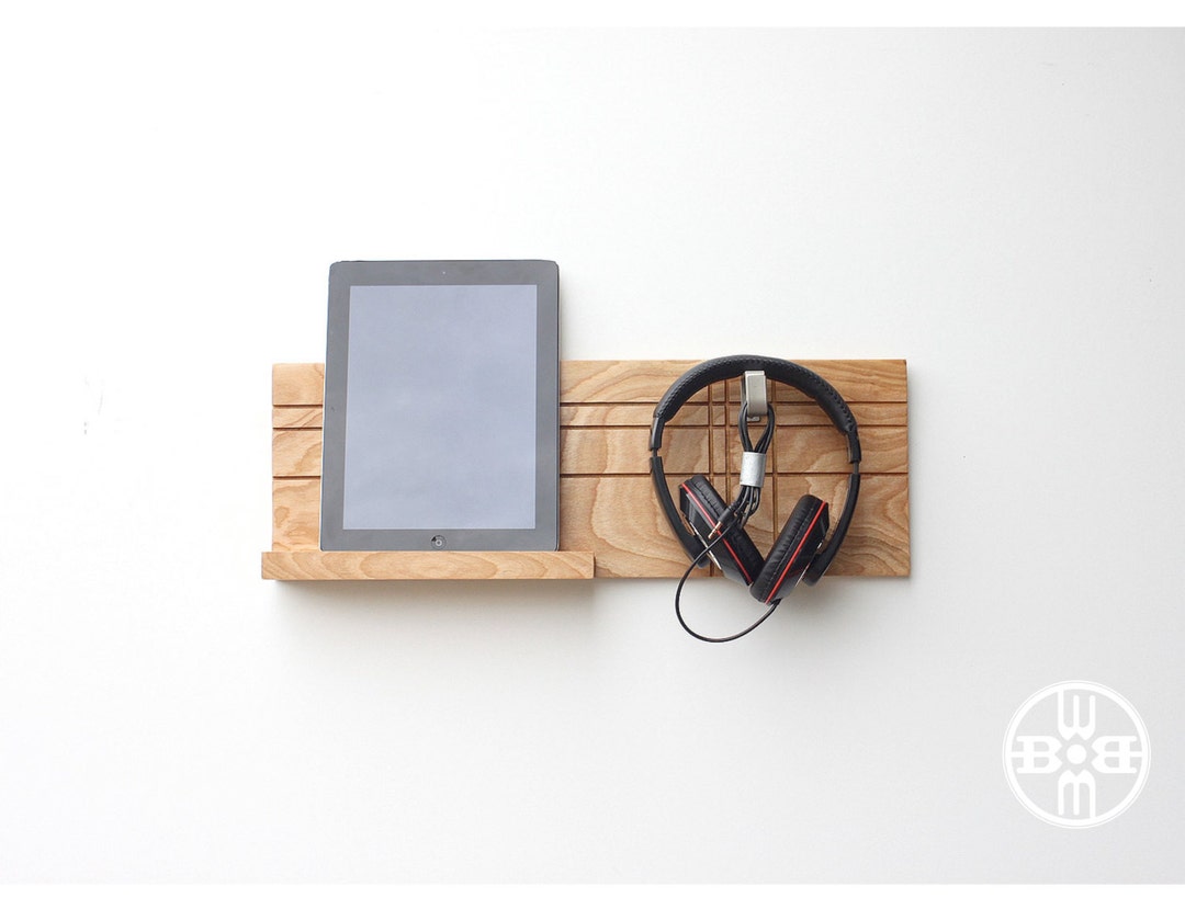 Headphone Rack Headphone Stand Headphone Storage iPad Wall Etsy