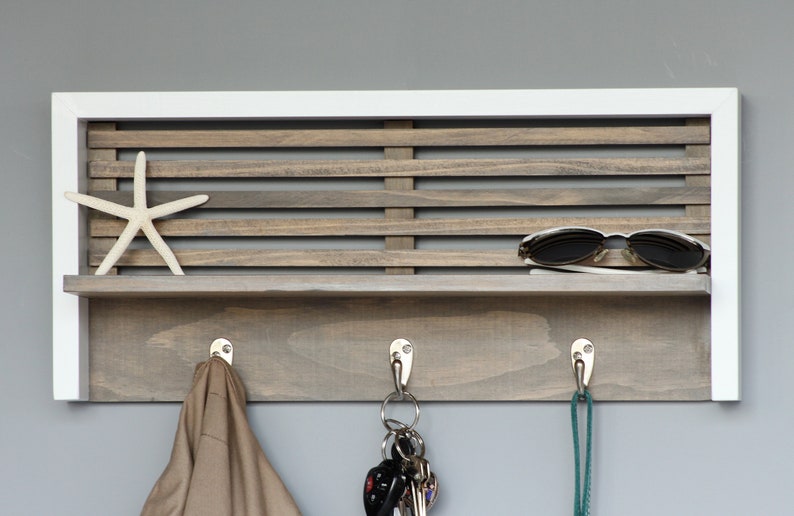 Entryway Coat Rack Coat Hooks Coat Rack Wall Mount Dog Leash Etsy