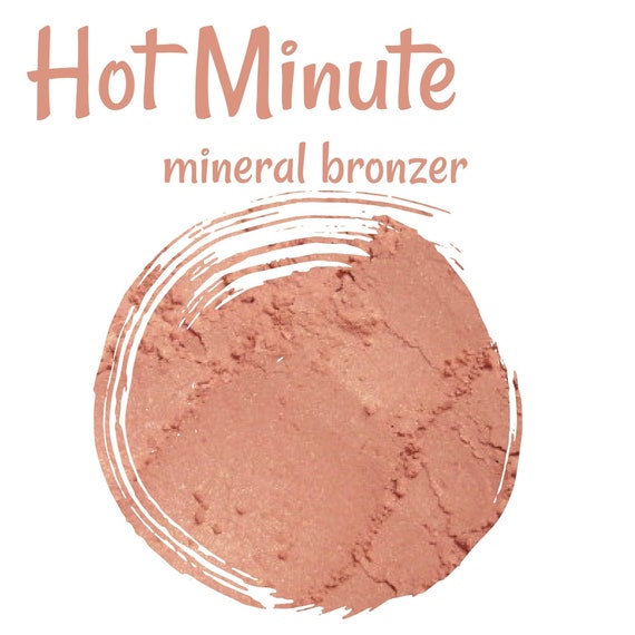 Vegan Bronzer Hot Minute Natural Makeup Mineral Bronzer Made in USA Zero  Talc, Parabens, Phthalates or Bismuth Oxychloride - Etsy