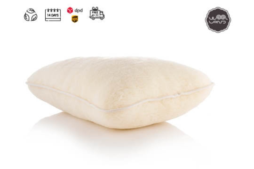 Organic Wool Pillow Case Set of 2 Home Gift Merino Wool Etsy