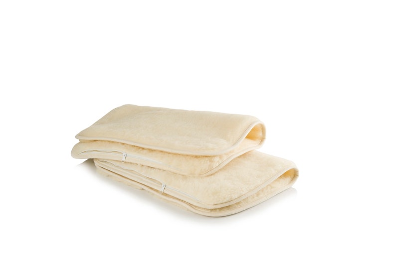 Organic Wool Pillow Case Set of 2 Home Gift Merino Wool Etsy