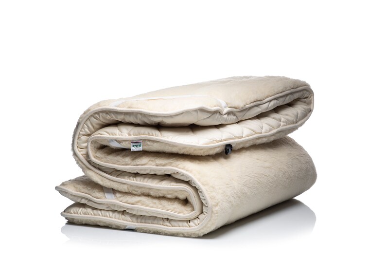 Wool Topper Wool Bed Topper All Season Topper Merino Wool Etsy