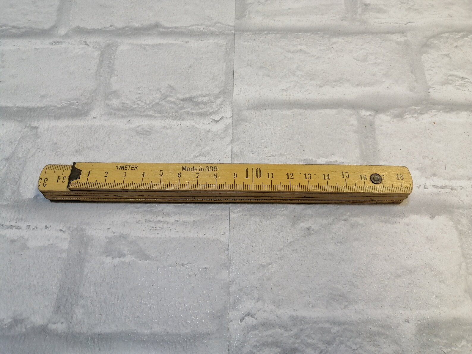 german ruler 100 cm 1 metre vintage wood metric ruler meter etsy
