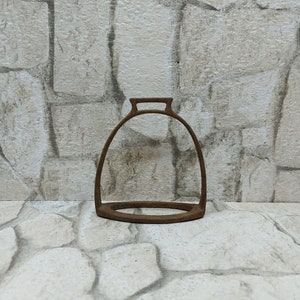 Vintage Horse Stirrup, Antique Metal Iron Stirrup, Rustic Stirrup Horse Riding Iron, Farm Decor, Equestrian Decor FREE DELIVERY On sale
