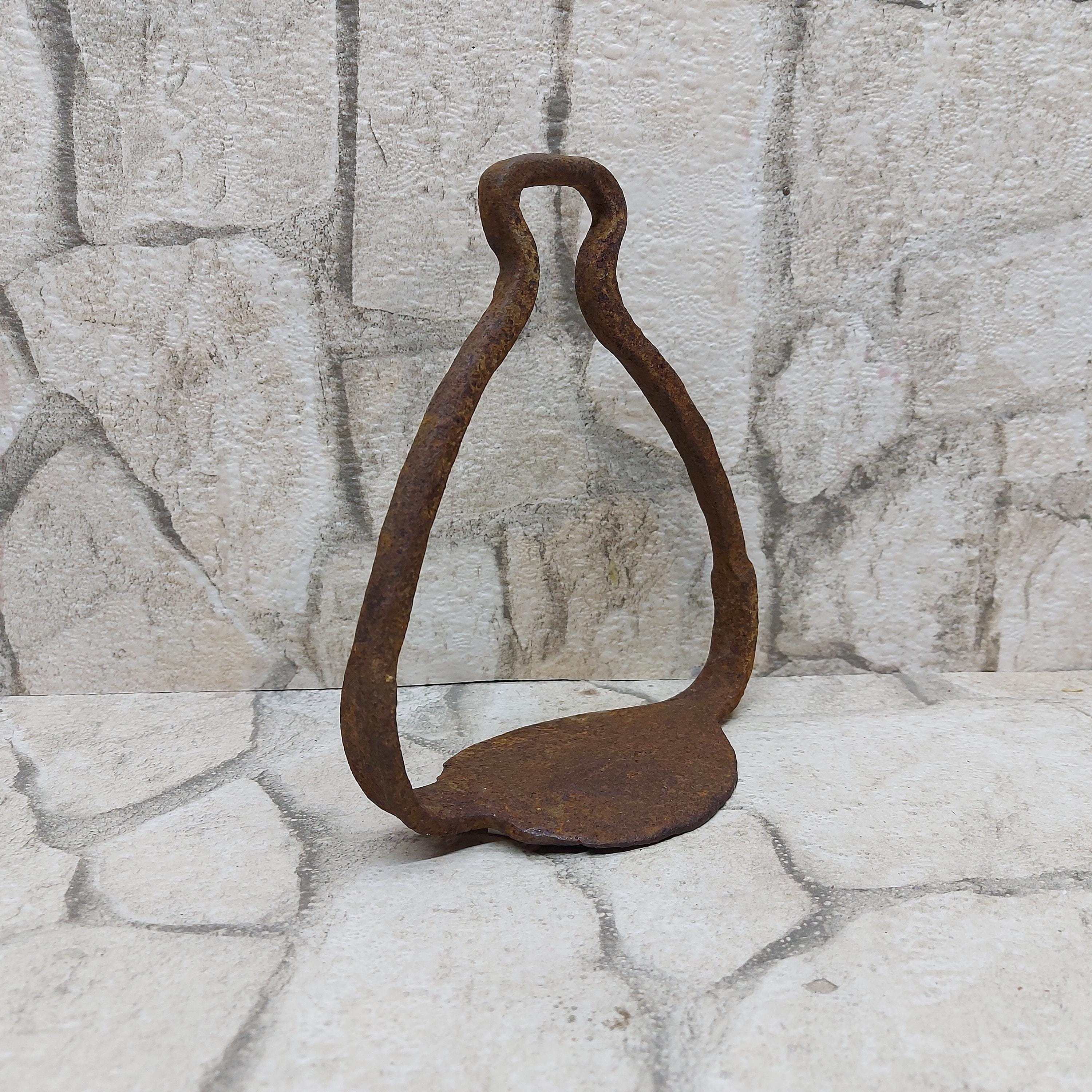 Ancien étrier D'équitation En Métal - Déco Campagne, Grange, Salle - Pièce UK