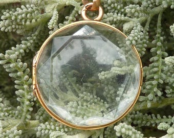 Médaillon Porte-Photo Début 1900 - Ancien, Verre Cassé à Remplacer, Occasion