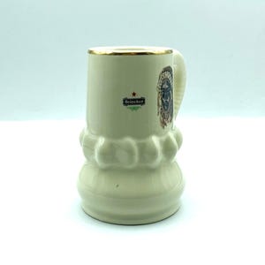 Vintage Black History Month Heineken Beer Stein imagem 3