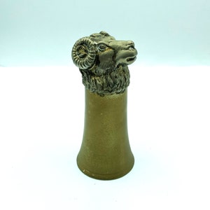 Vintage Rams Head Stirrup Cup
