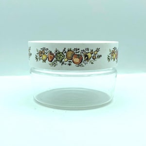 Vintage Pyrex Spice of Life Glass Canister