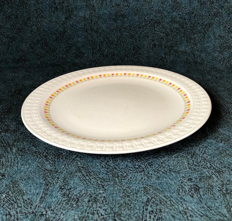 Vintage Corning Centura April Tulip Dinner Plate