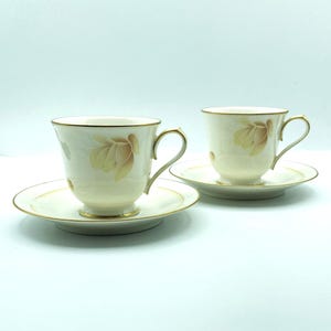 Vintage Noritake Devotion Cup and Saucer, Set of 2