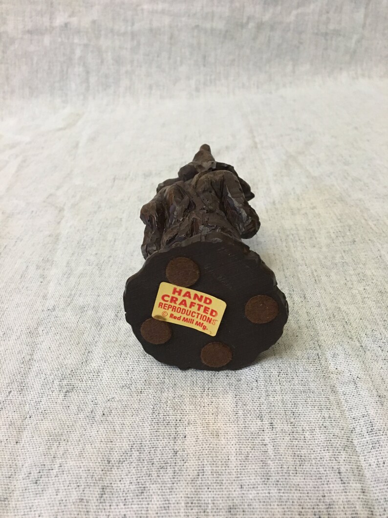 pecan shell resin figurines
