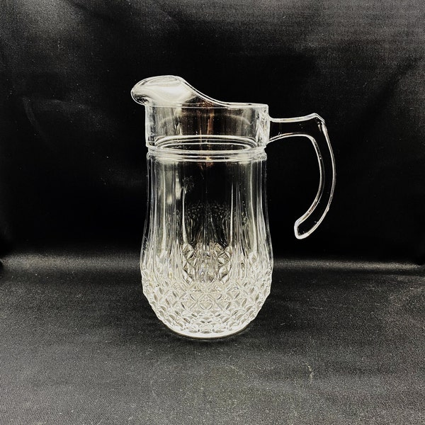 Vintage Cristal D'Arques Longchamp 48 Ounce Pitcher