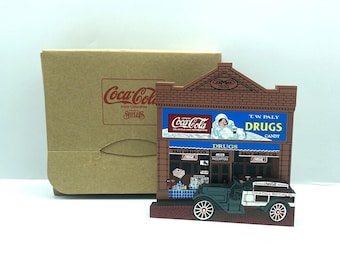 Vintage Sheila's Coca Cola Soda Pop Shop Collectible Replica