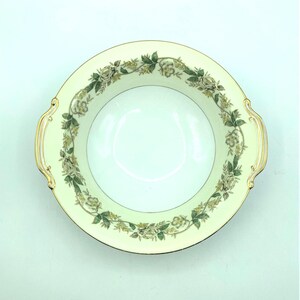 Vintage Noritake White Rose Vegetable Serving Bowl
