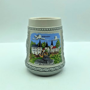 Vintage Pottenstein German Beer SteinOctoberfest Tankard