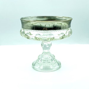 Vintage Colony Silver Crown Large Compote