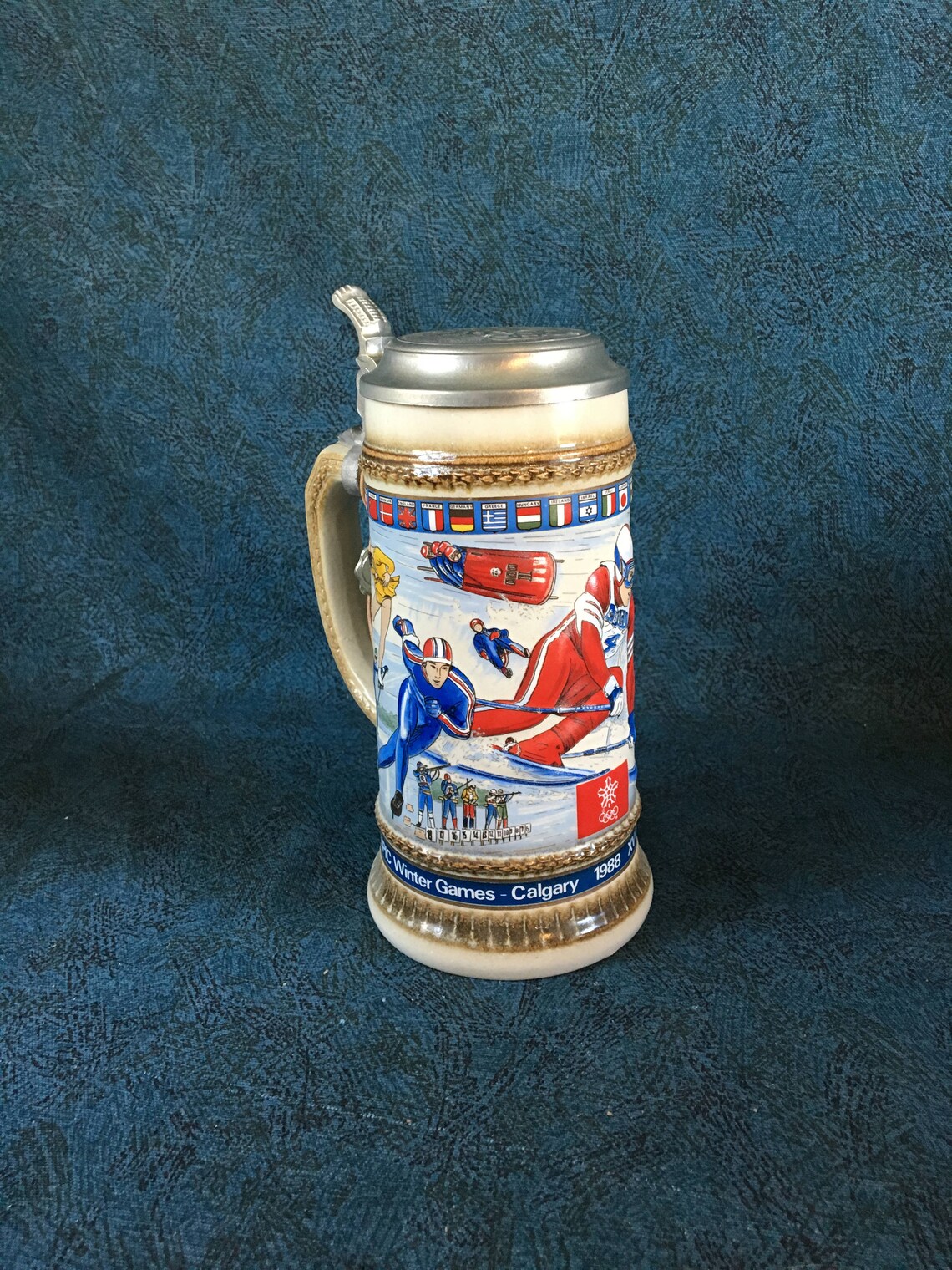 budweiser beer steins 1988