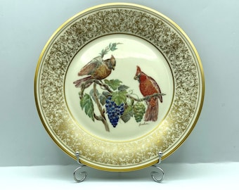 Lenox 1976 "Boehm Birds' Cardinal" Collectors Plate
