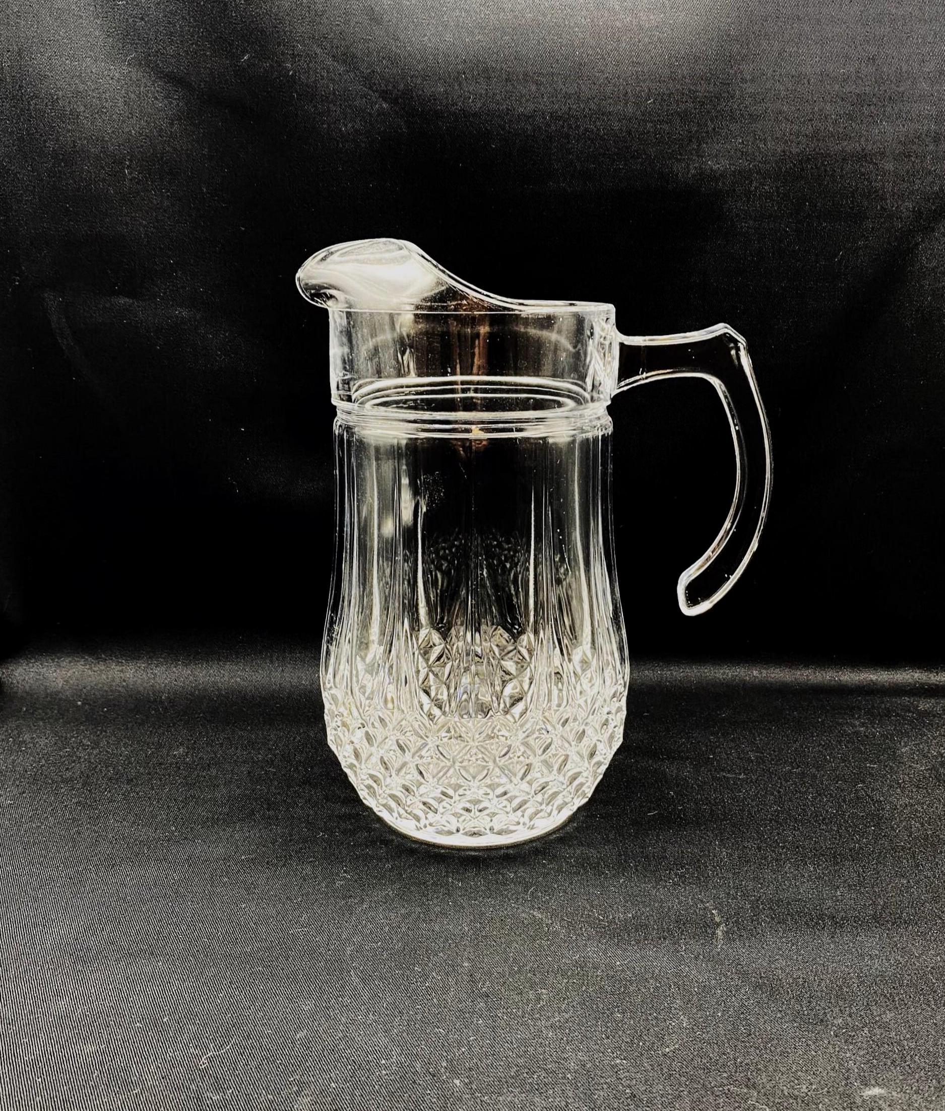 Vintage Cristal D'arques Longchamp Pitcher - Etsy