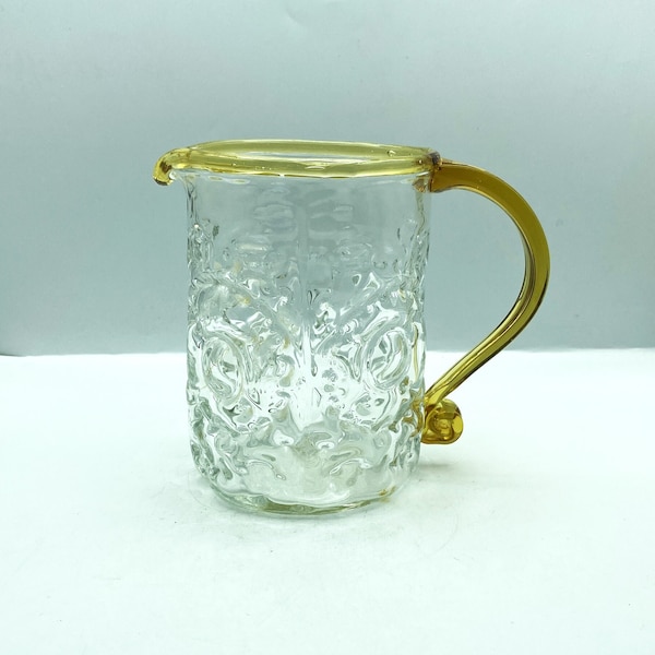 Vintage Blenko Glass Pitcher Designed by Hank Adams