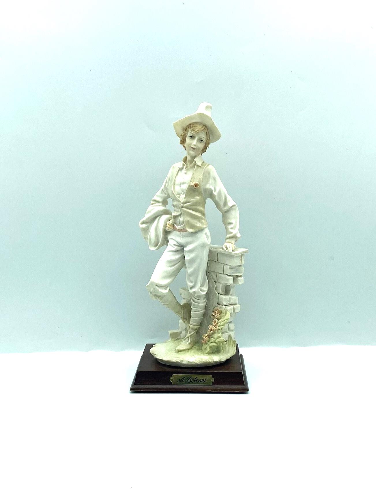 ドマンAuro A Belcari ITALY 1980年代 Vintage A. Belcari Italian Peasant Figurine - Etsy