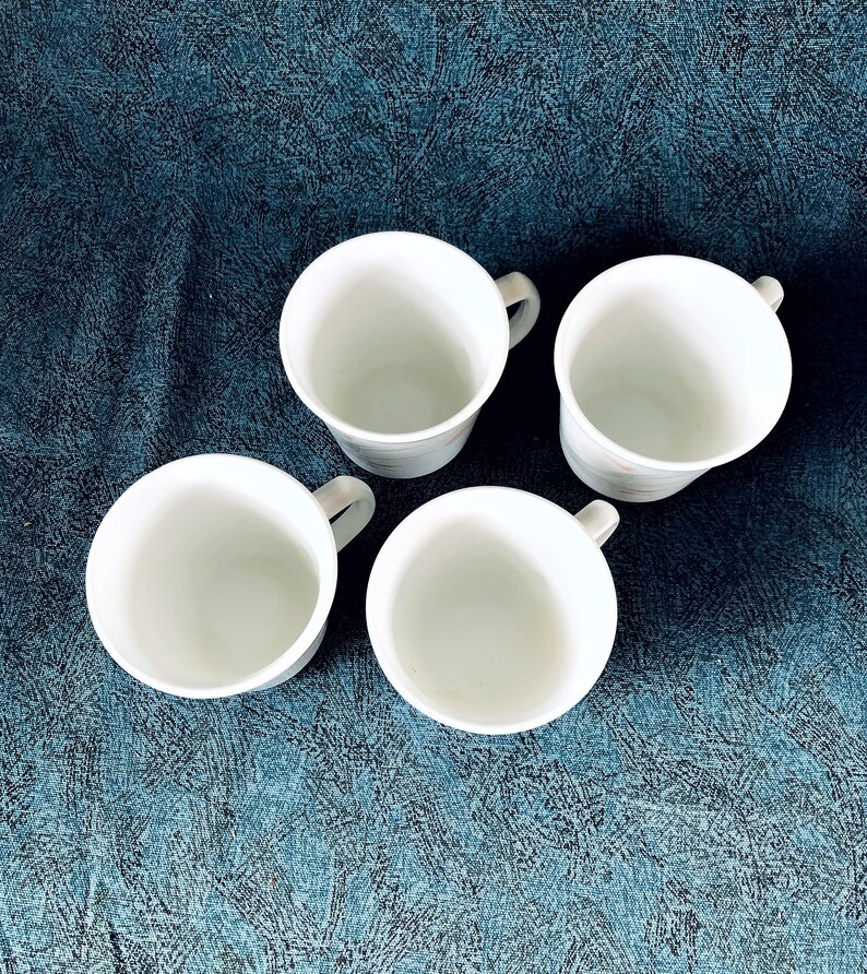 Corelle Desert Rose Coffee Mugs by Corning Set of 4 Etsy