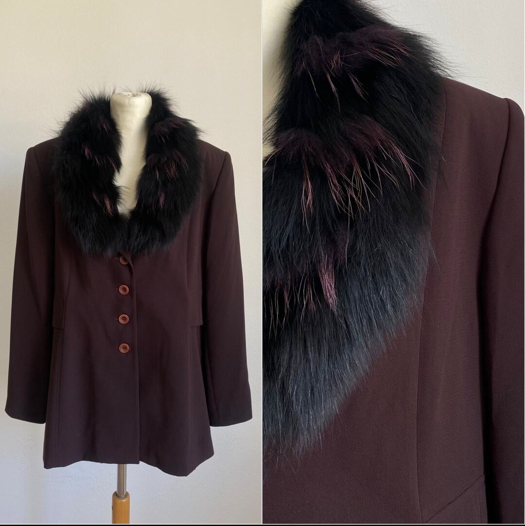 Burgundy Victorian Blazer