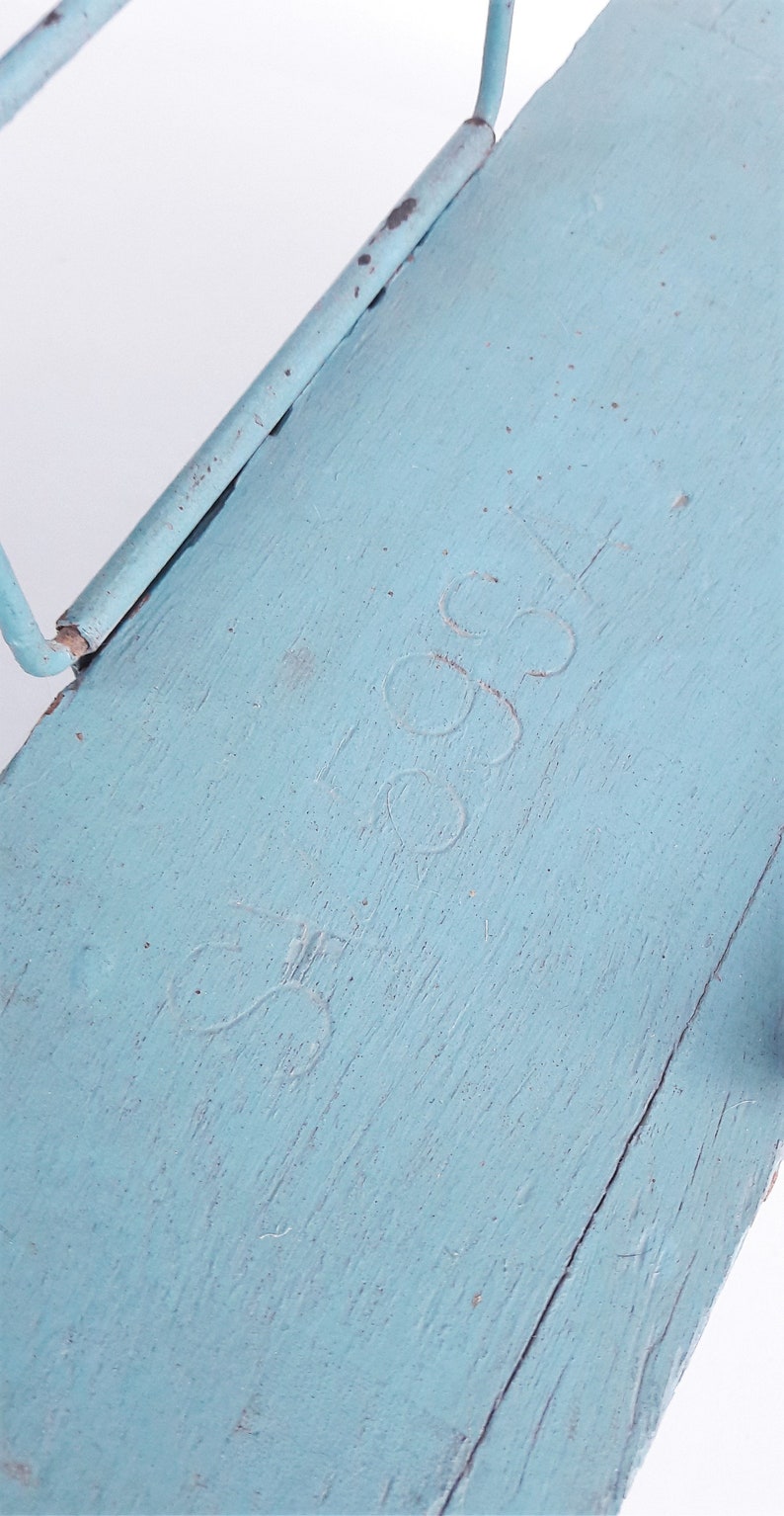 British Army Wooden Ammo Box Duck Egg Blue Military Etsy