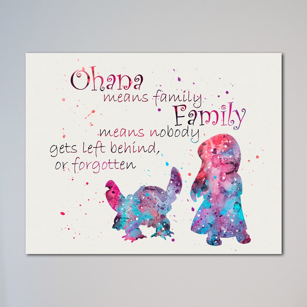 Lilo and Stitch | Angel Mad | Peeker | Art Board Print