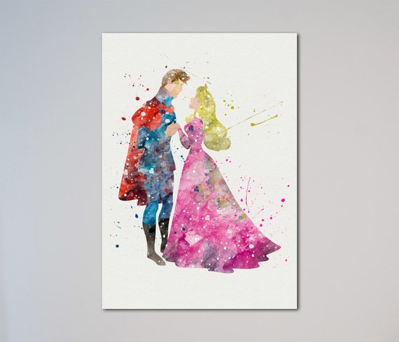 Buy Princess Aurora and Prince Phillip Sleeping Beauty Poster