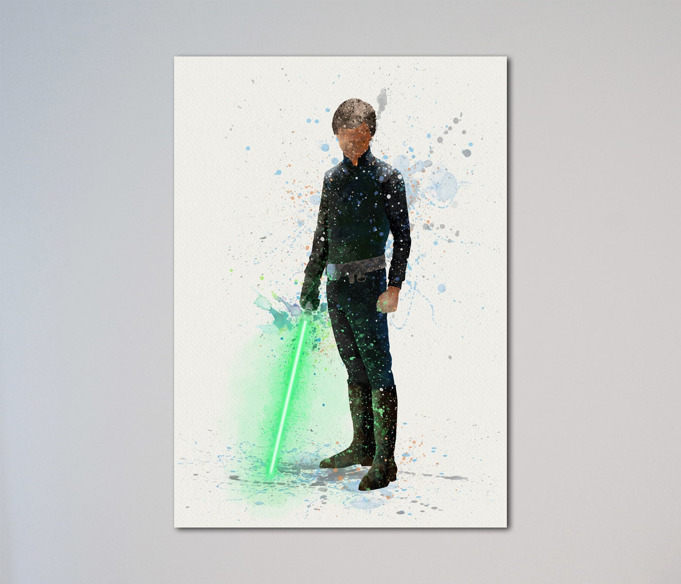 ルーク スカイウォーカー ジェダイ マスター ポスター スター