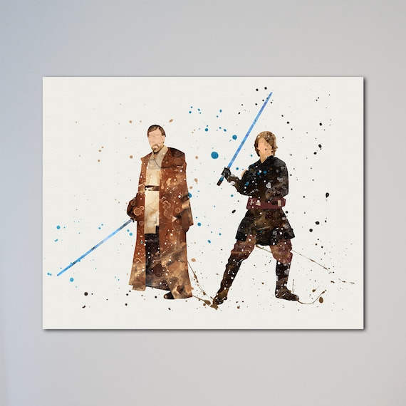 SWCJ Anakin & Obi-Wan バッジ アートポスター s-l400.jpg