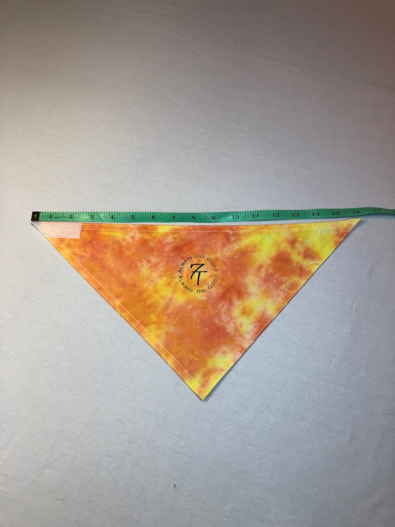 Dog Bandana Tie Dyed Custom Colors Bandanna